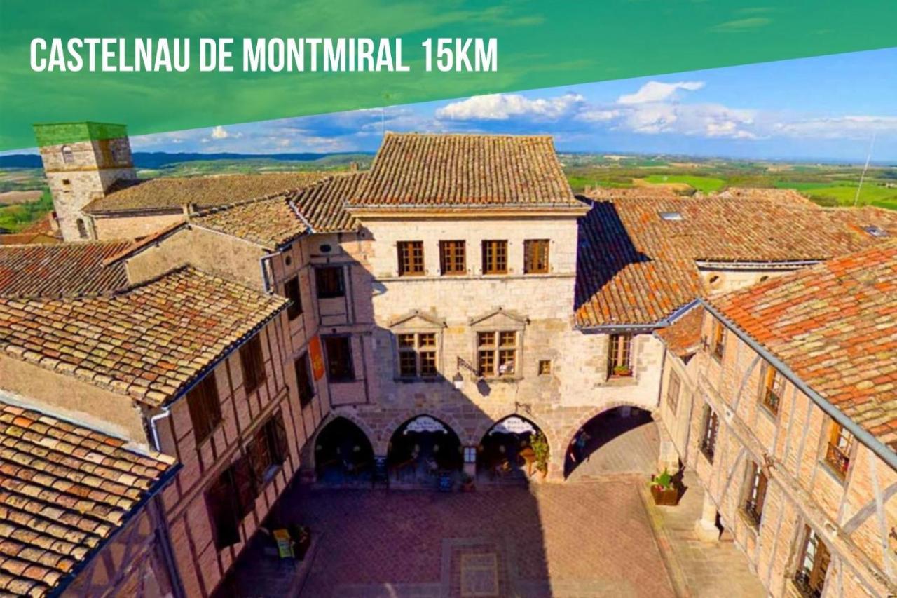 Le Gîte Nature Bien-Etre du Tarn entre Toulouse et Albi Peyrole Extérieur photo