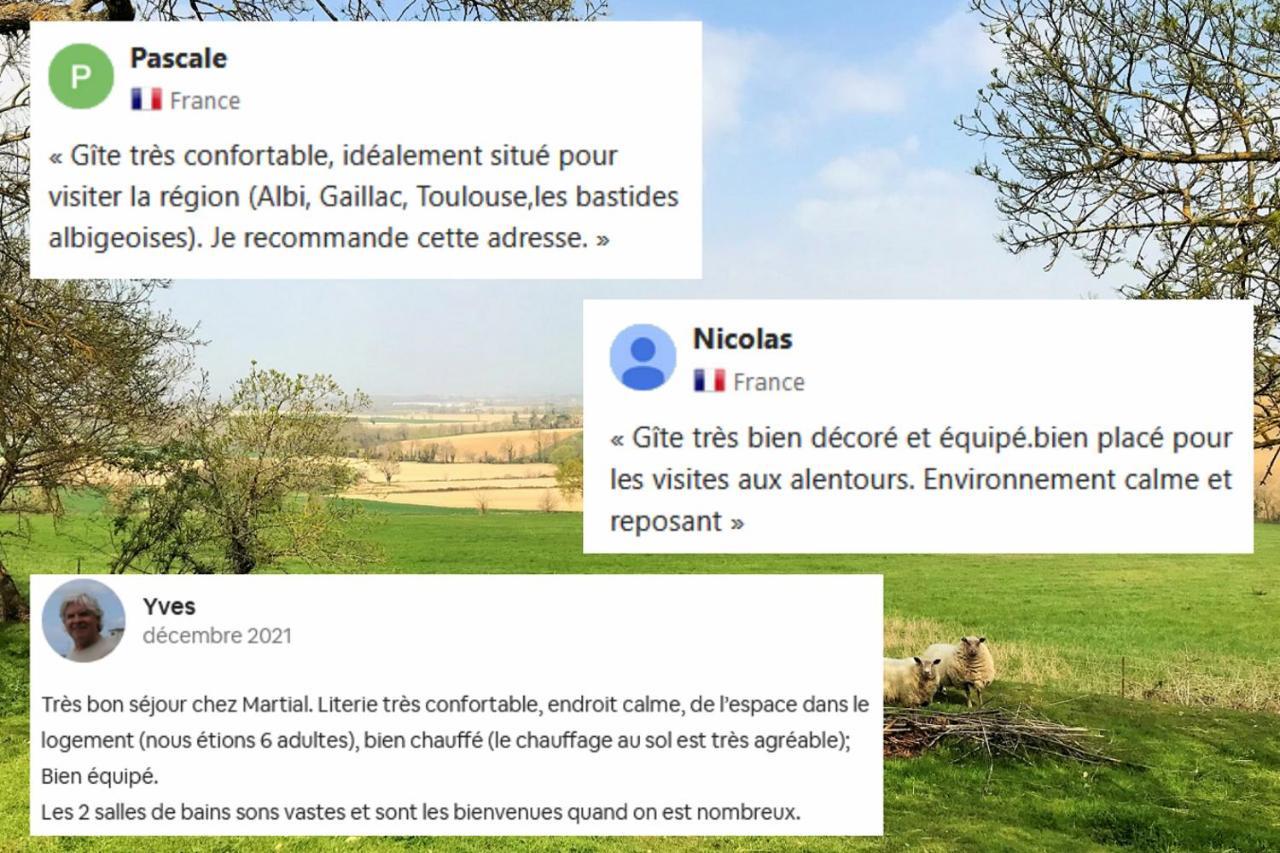 Le Gîte Nature Bien-Etre du Tarn entre Toulouse et Albi Peyrole Extérieur photo